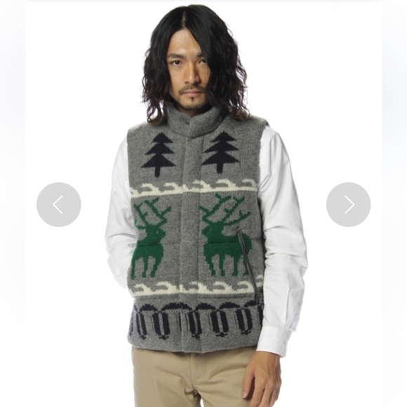 Cowichan Vest/Horacio Pagani/Italy/Heavy Knit - Picture 1 of 7